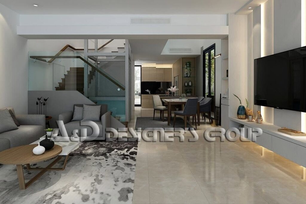 A&D Designer’s Group Landed Renovation Singapore
