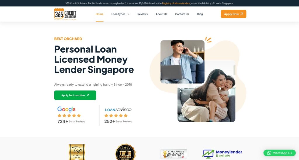 365 Credit Solutions Corporate Loan Singapore