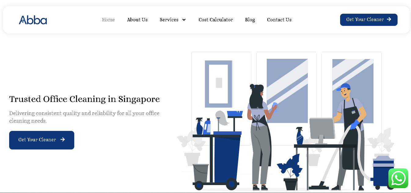 Abba Maintenance Services Post Renovation Cleaning Singapore
