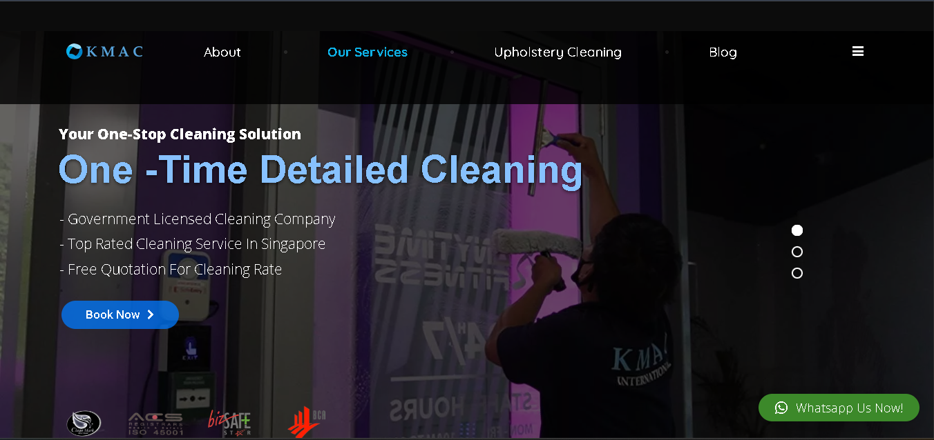 KMAC International Post Renovation Cleaning Singapore