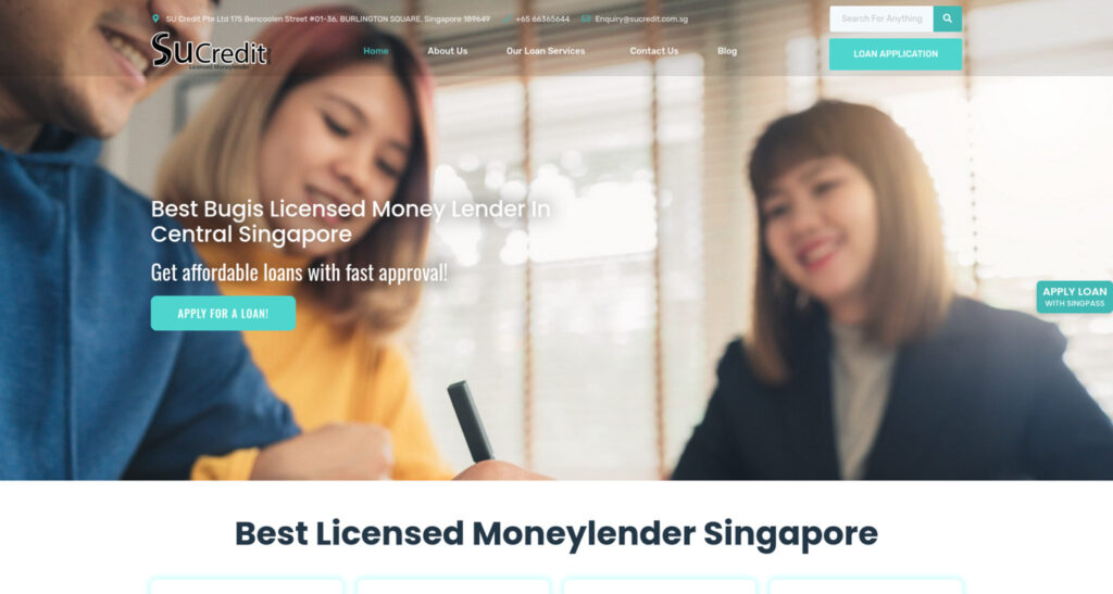 SU Credit Foreigner Loan Singapore