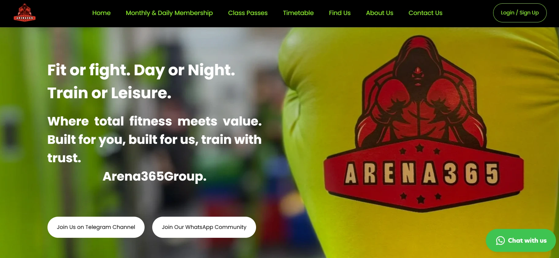 Arena 365 Top Gym In Singapore