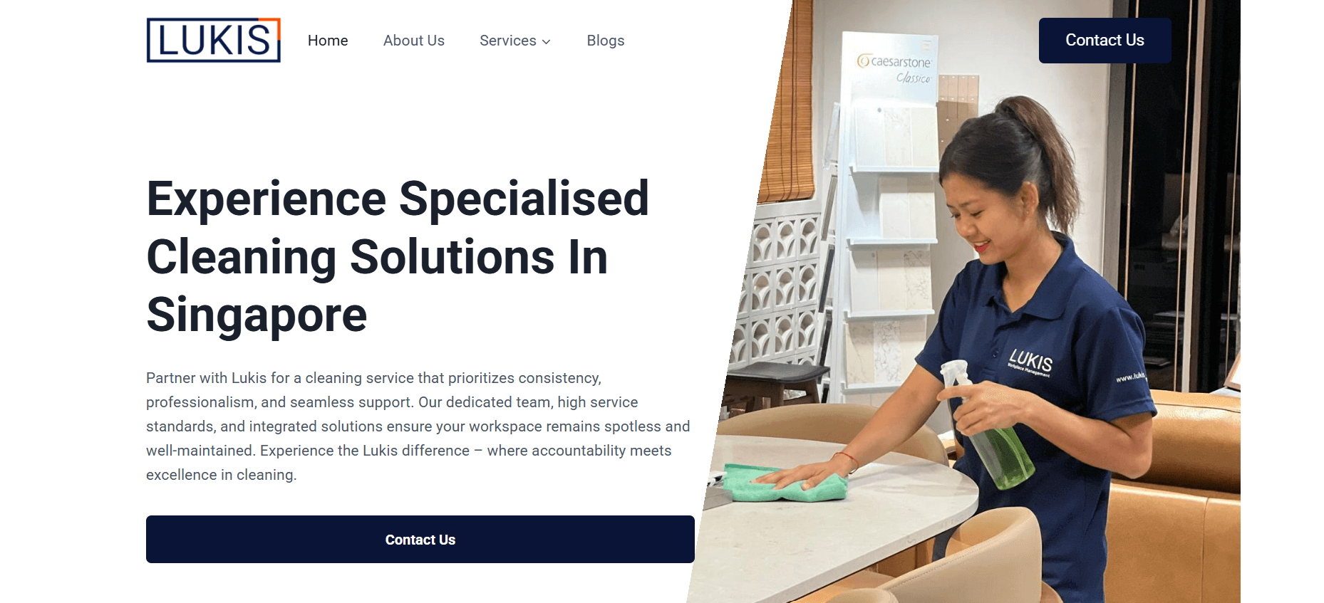 Lukis Commercial Cleaning Service Singapore