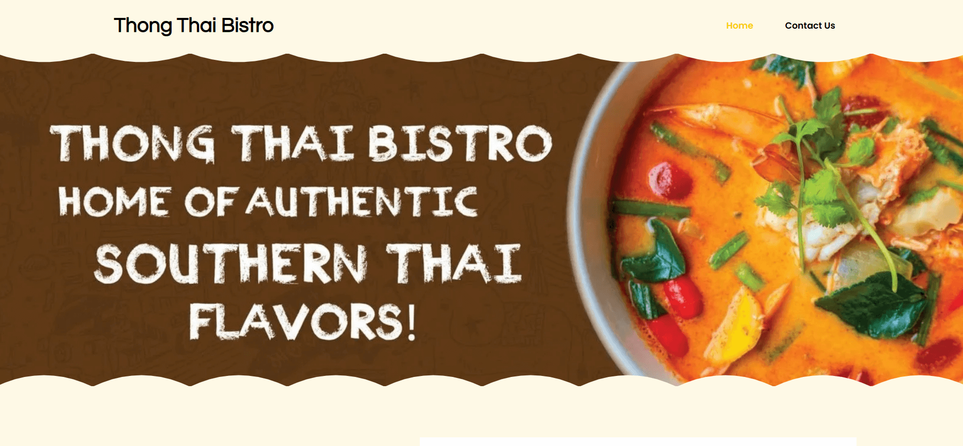 Thong Thai Bistro Singapore Thailand Restaurant
