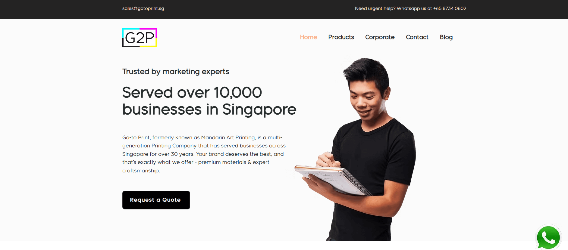 Go To Print Name Card In Singapore