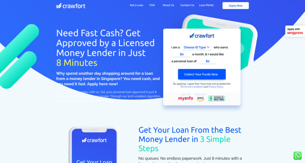 Crawfort Best Personal Loan Singapore