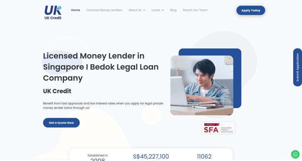 UK Credit Best Personal Loan Singapore