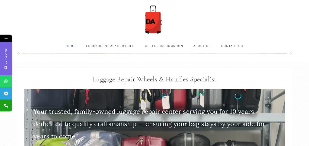 Dynamic Ace Luggage Repair Singapore