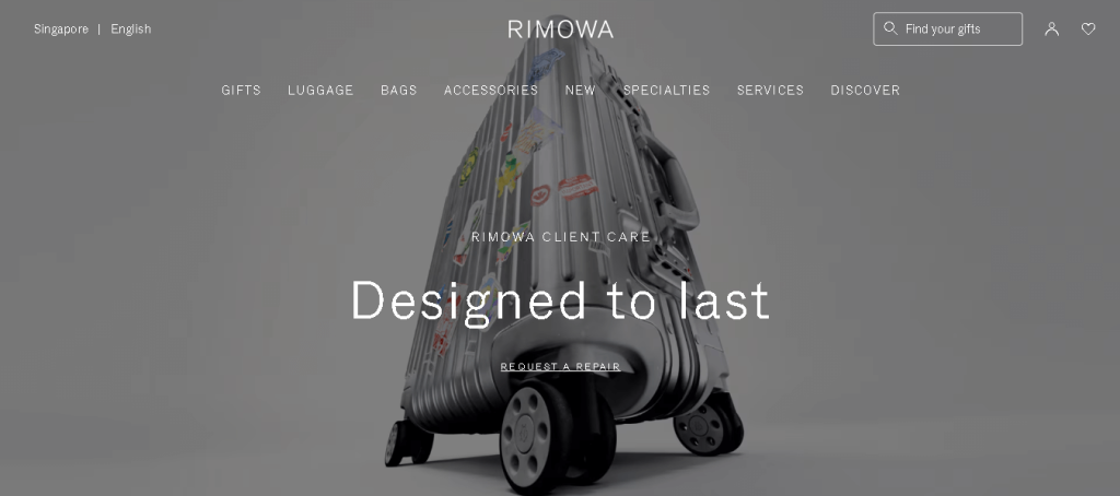 RIMOWA Service Center Luggage Repair Singapore