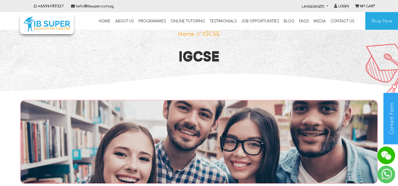 IB Super Tuition Center Best IGCSE Tutor Singapore