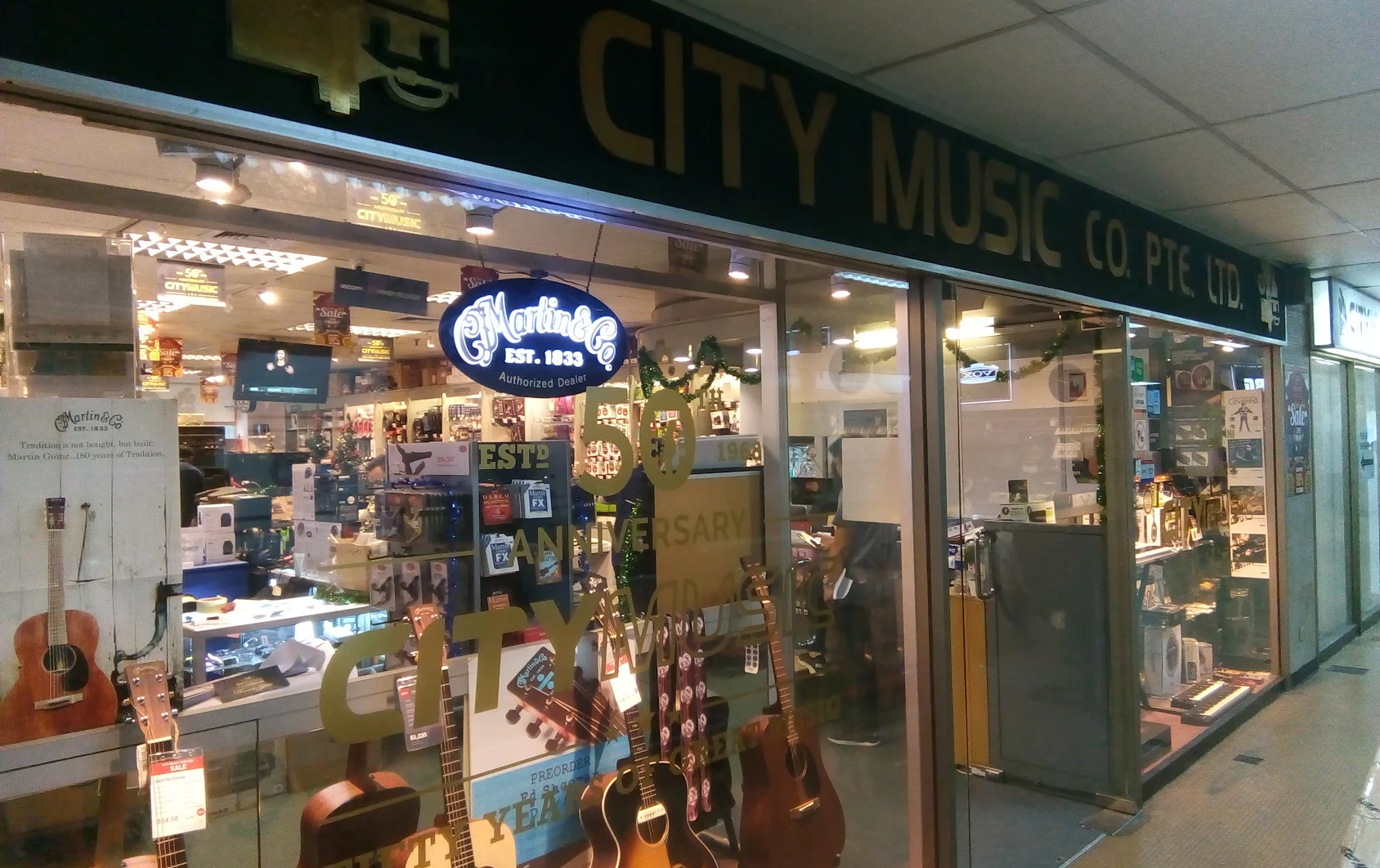 City Music Co Best Guitar Shop Singapore