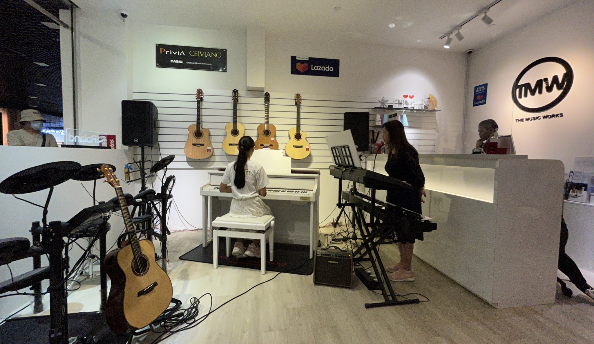 The Music Works Singapore Guitar Shop