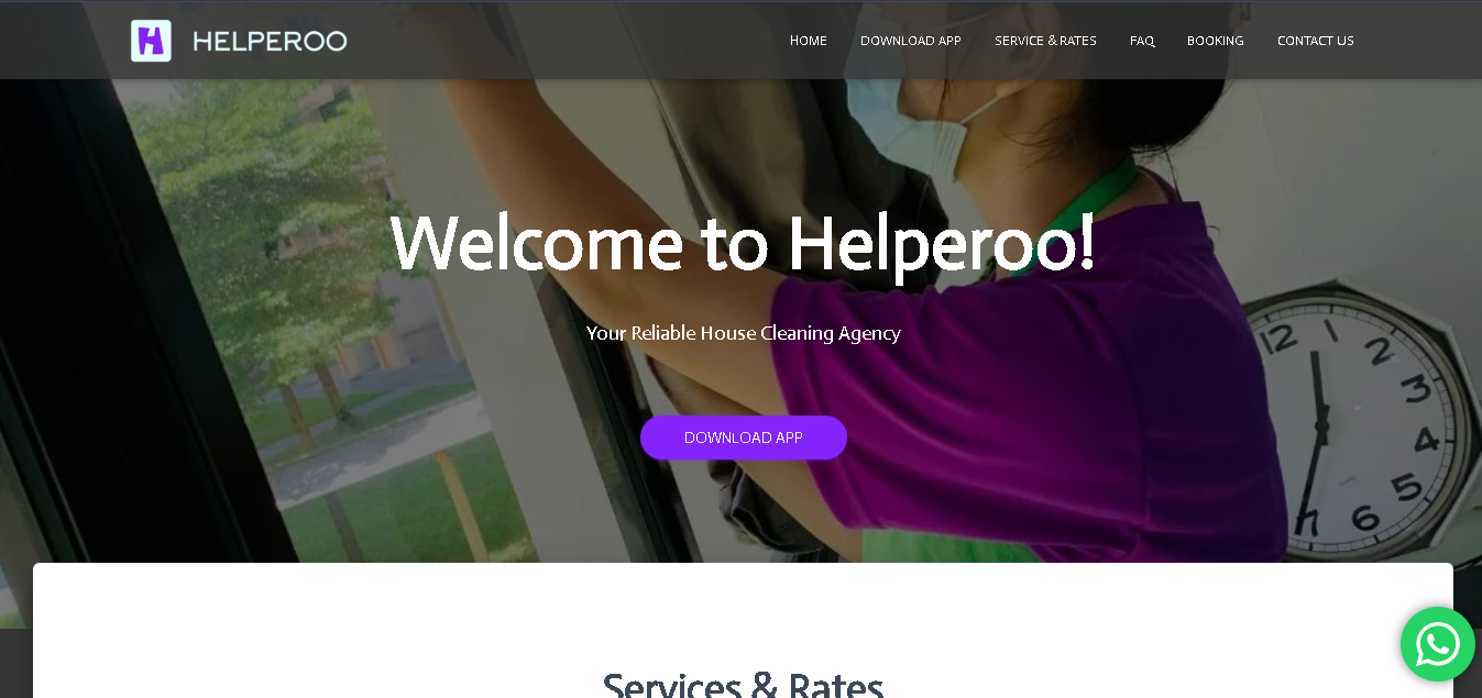 Helperoo One Time Home Cleaning Services Singapore