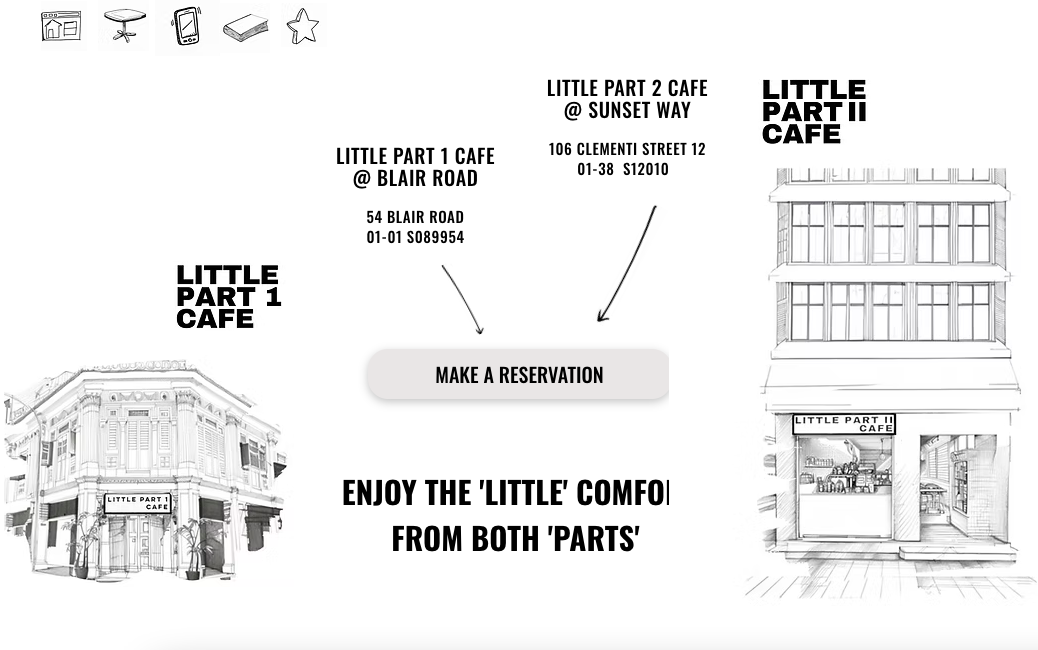 Little Part 1 Cafe Outdoor Cafe Singapore