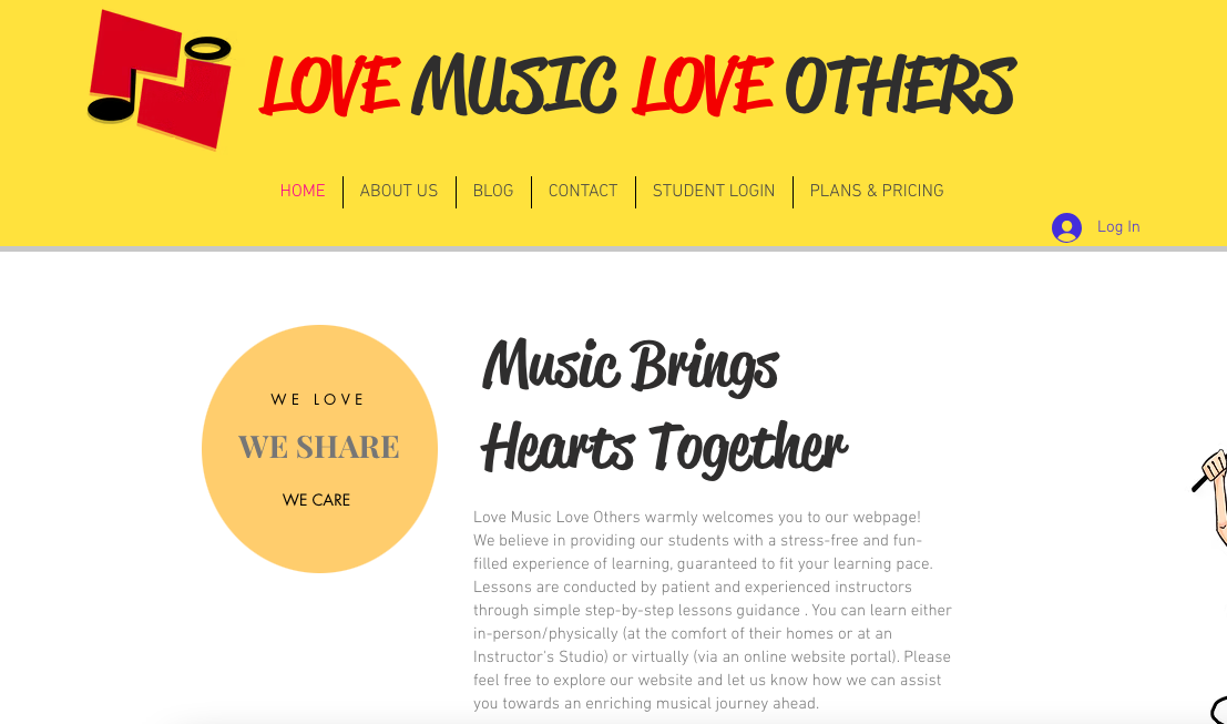 Love Music Love Others Drum Class Singapore