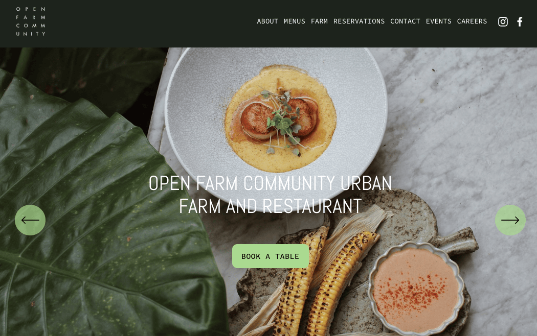Open Farm Community Singapore Outdoor Cafe