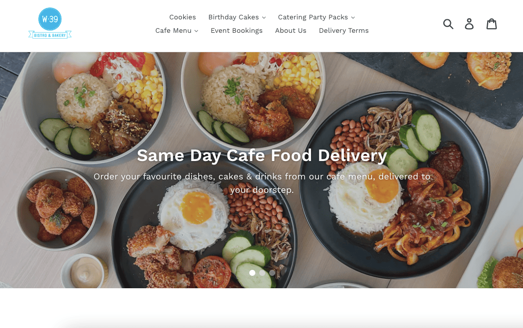W39 Bistro & Bakery Outdoor Cafe Singapore