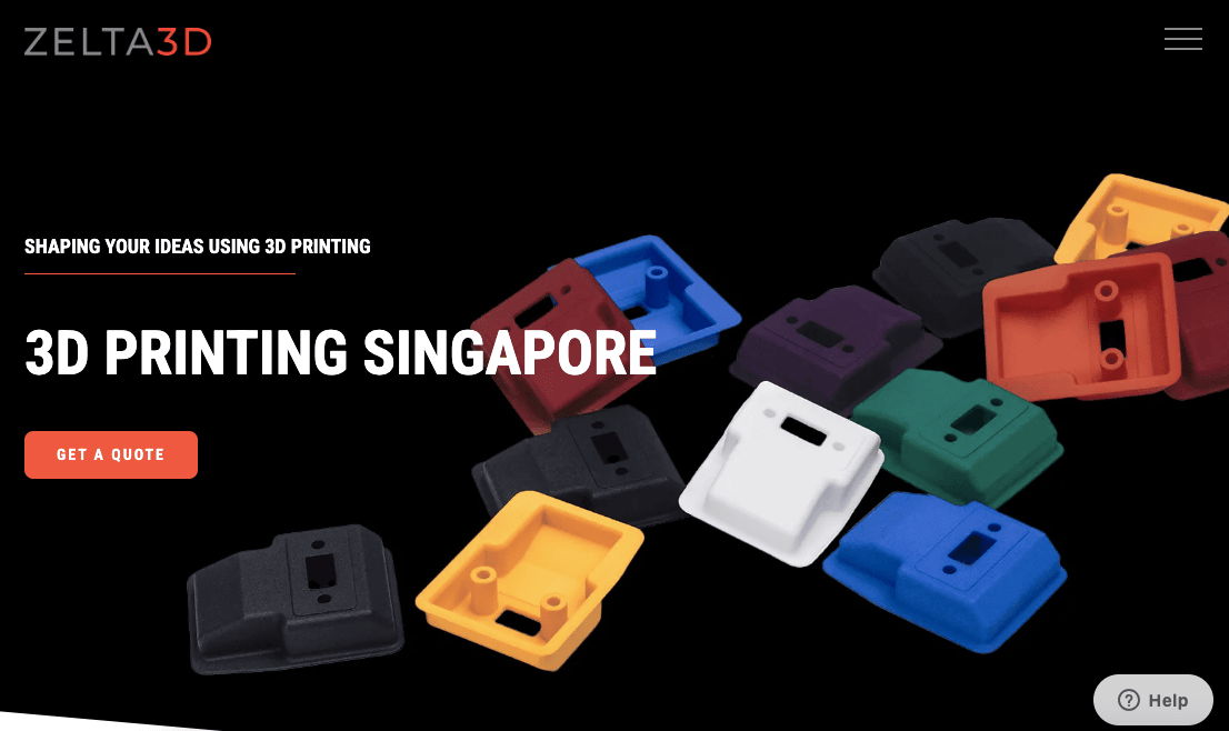 ZELTA3D 3D Printing Services Singapore