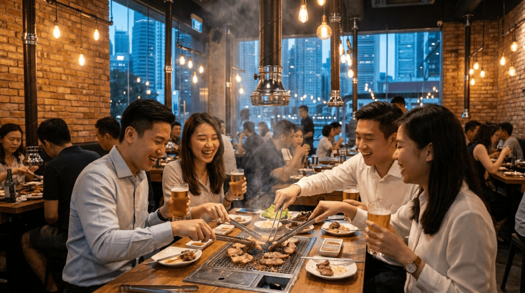 OMMA Korean Charcoal BBQ Singapore