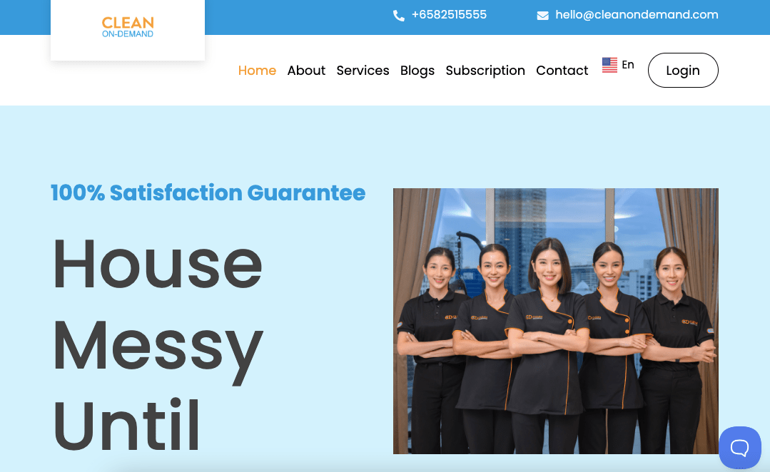 Clean On Demand Best Cleaning Services Singapore