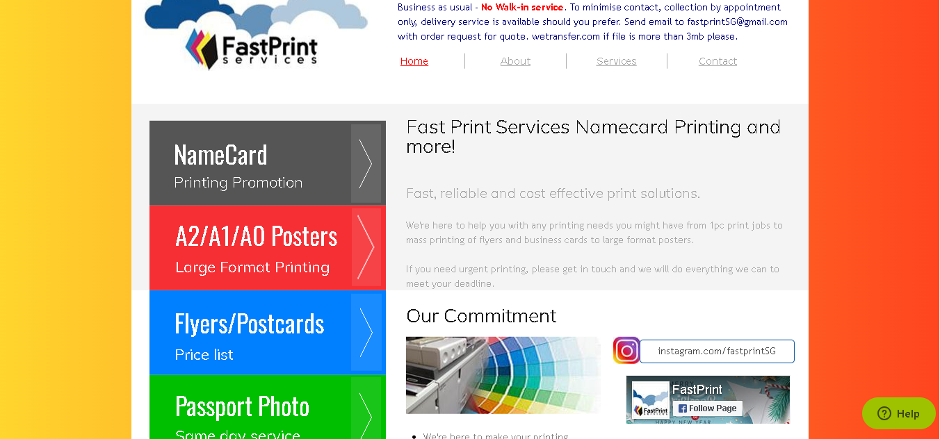 FastPrint Services Printing Shops In Singapore