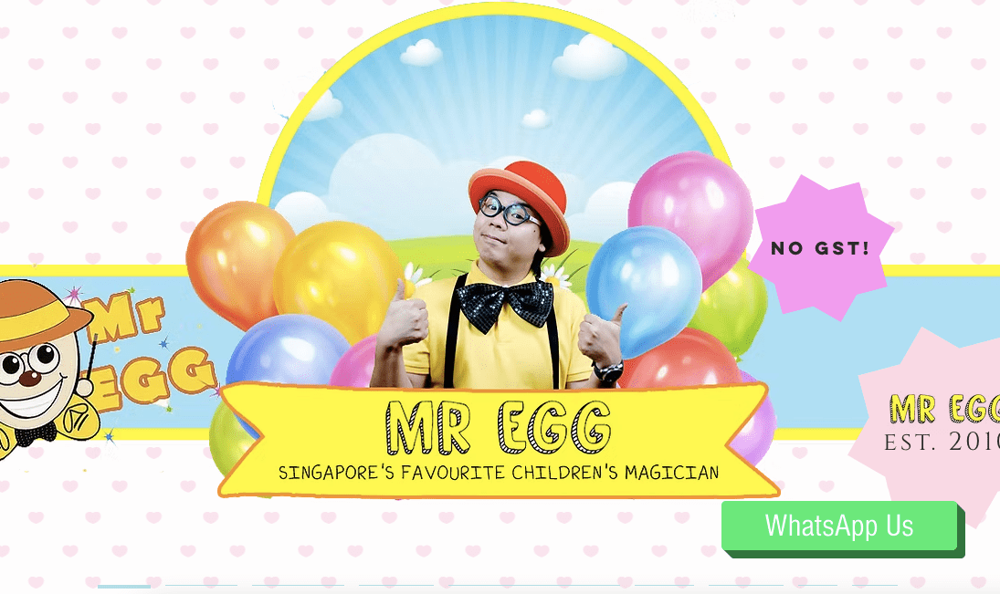 Mr Egg Magician Magician For Hire Singapore