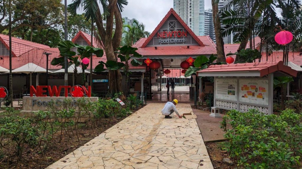 Newton Food Centre Hawker Singapore