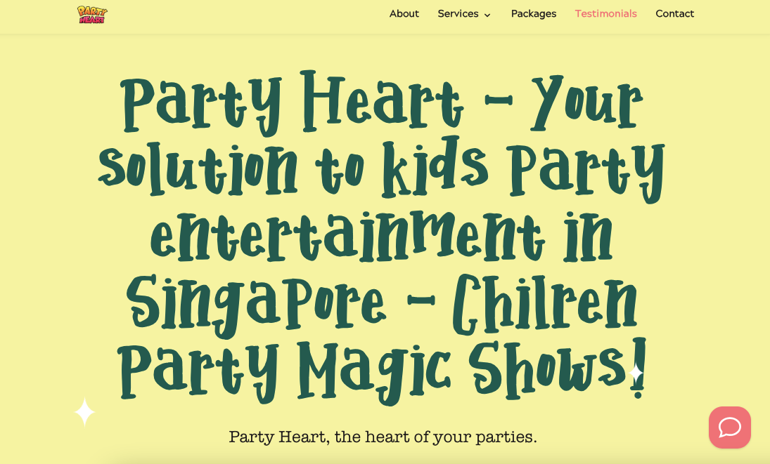 Party Heart Best Magician In Singapore