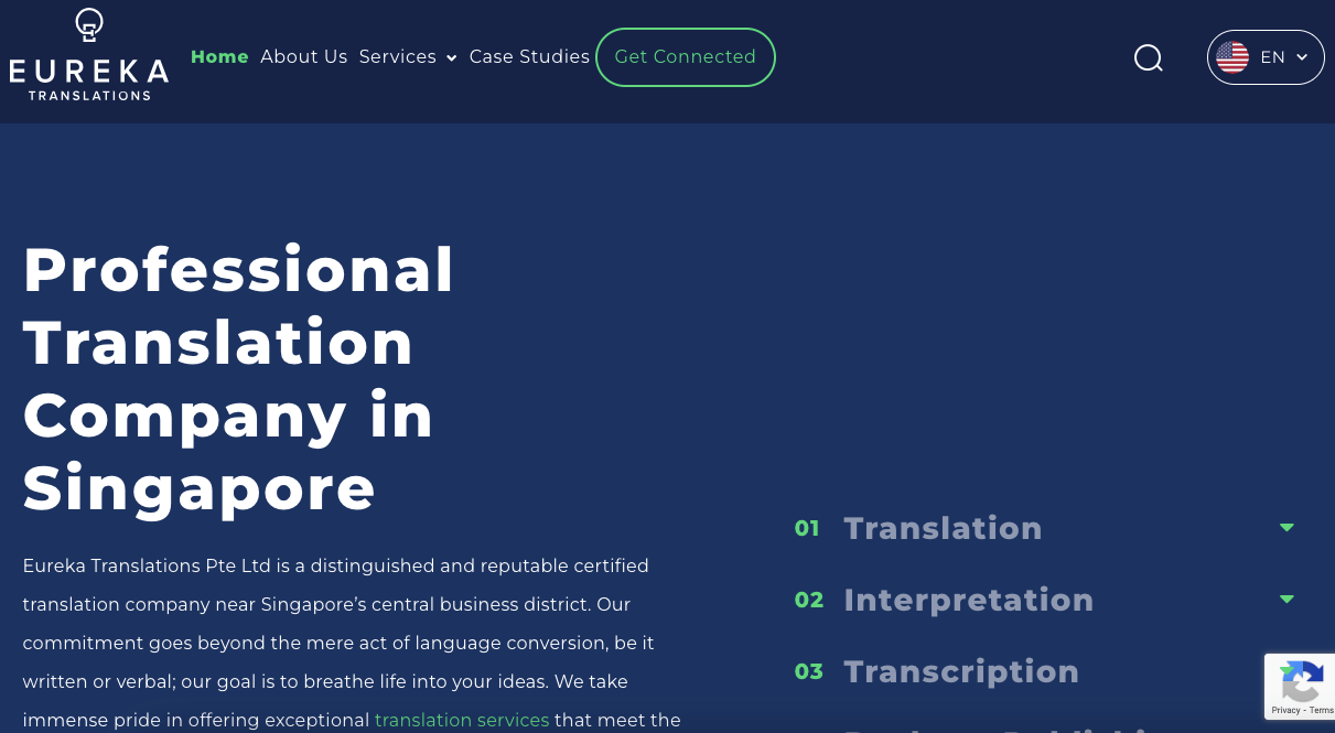 Eureka Translations Certified Translation Services Singapore