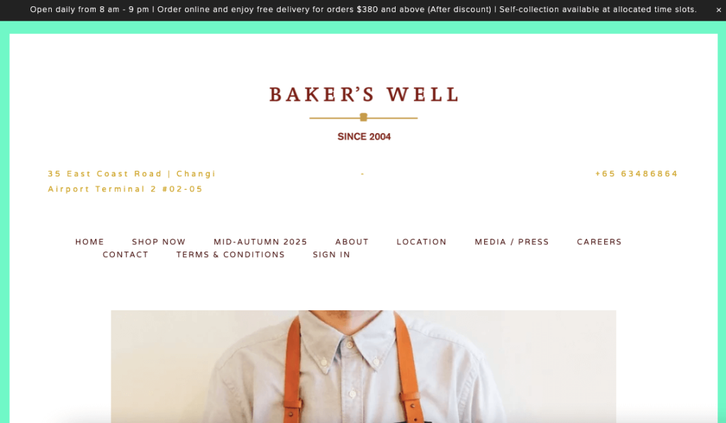 Baker’s Well Best Pineapple Tart Singapore