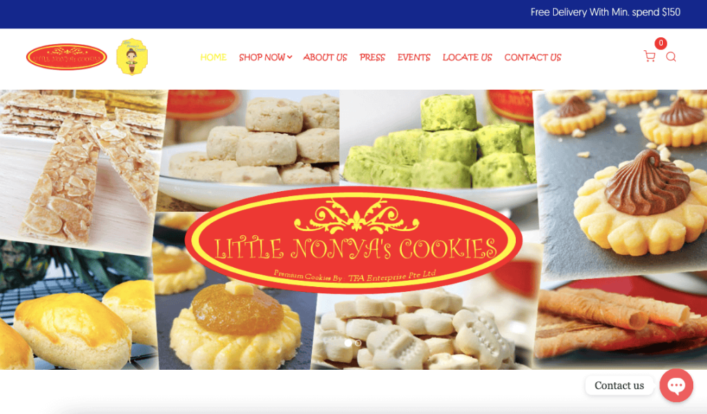 Little Nonya’s Cookies Best Pineapple Tart Singapore