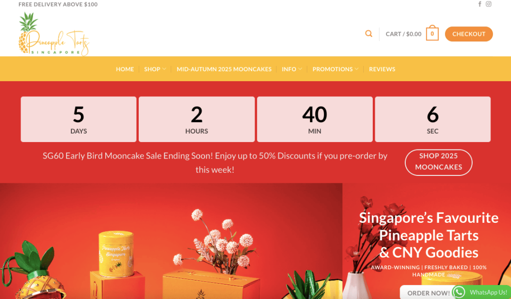 Pineapple Tart Singapore