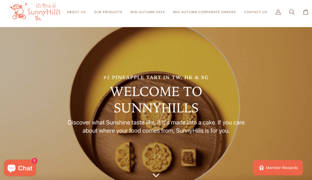 SunnyHills Orchard Good Pineapple Tarts Singapore
