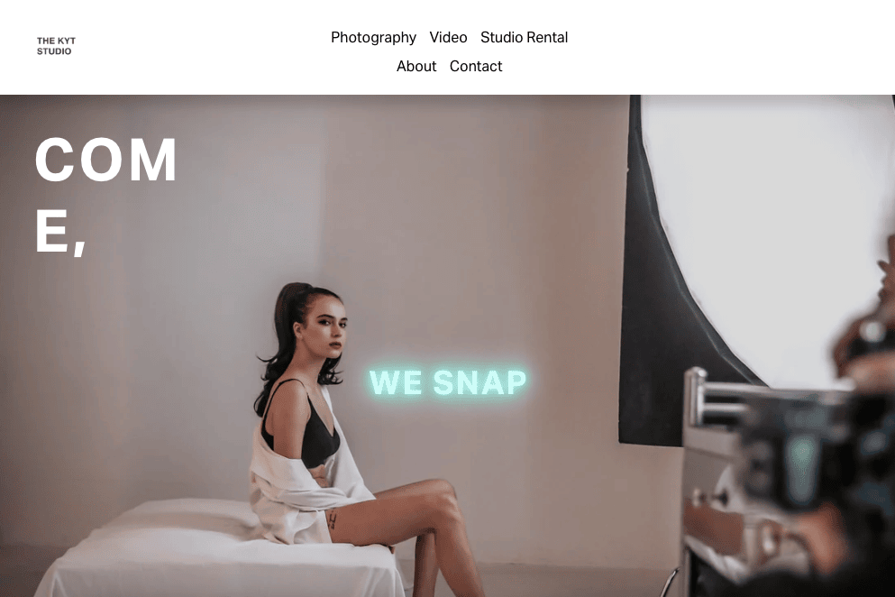 The Kyt Self Photoshoot Studio Singapore
