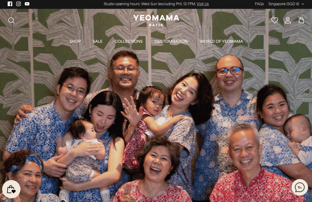 YeoMama Batik Buy Cheongsam Singapore