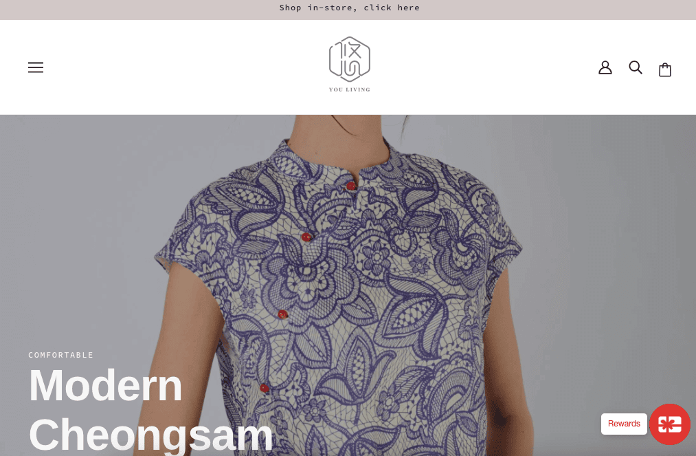 You Living Best Cheongsam Shop Singapore