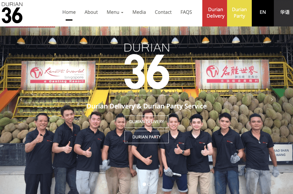 Durian 36 - Best Durian Place In Singapore