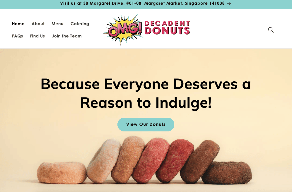 OMG! Decadent Donuts Singapore