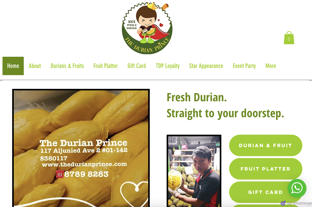 The Durian Prince - Best Durian Singapore