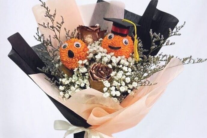 24Hrs City Florist Graduation Bouquet Singapore