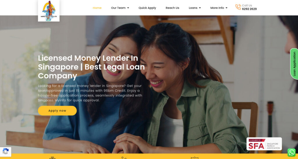 96bm Credit Business Loan Singapore