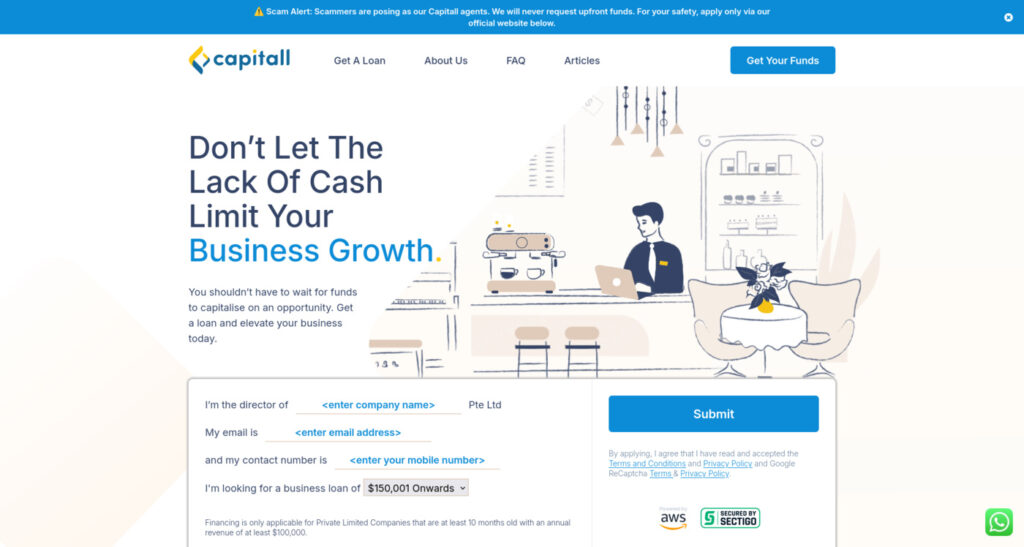 Capitall Business Loan Fast Approval Singapore
