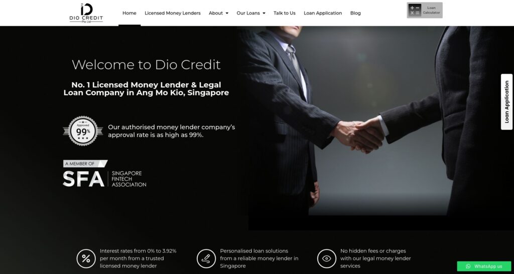 Dio Credit Business Loan Singapore