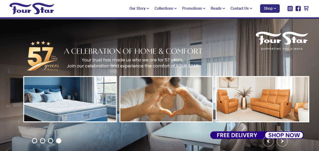 Four Star Mattress & Furniture Singapore For Backpain
