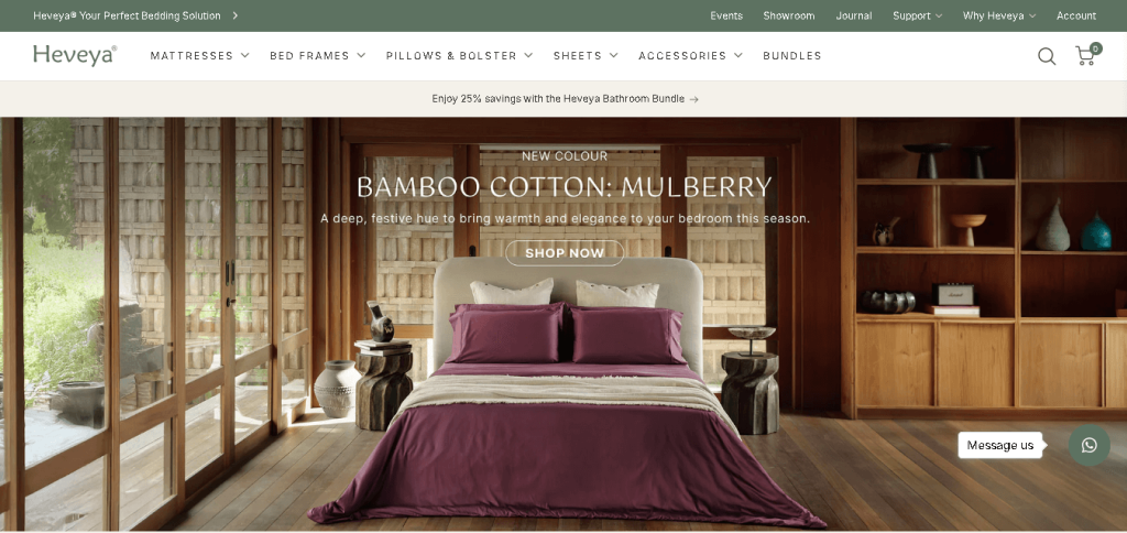 Heveya® Singapore Mattress For Backpain