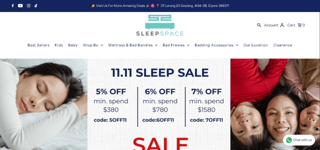 Sleep Space Mattress For Back Pain Singapore