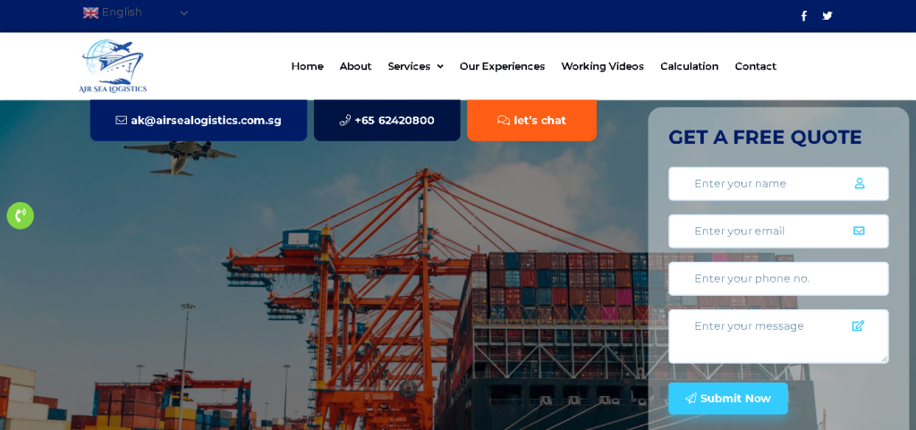 Air Sea Logistics Freight Forwarder Singapore