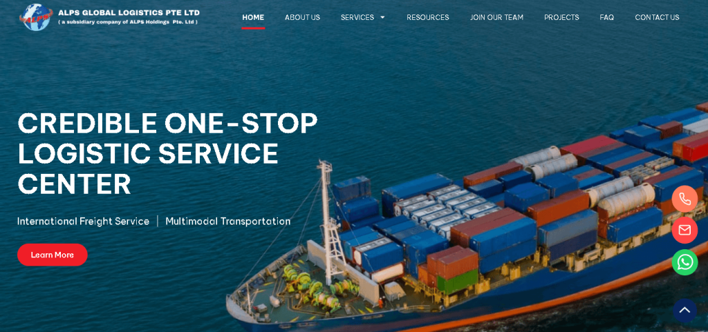 ALPS Global Logistics Freight Forwarder Company Singapore