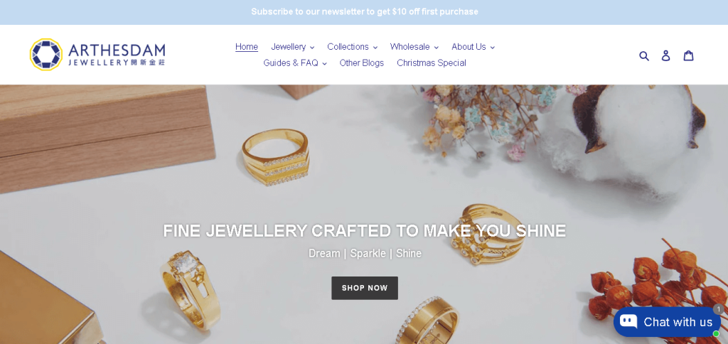 Arthesdam Jewellery Store Singapore