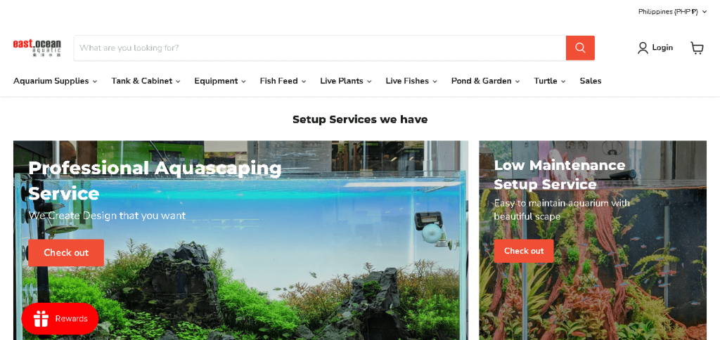 East Ocean Aquatic Trading Centre Singapore